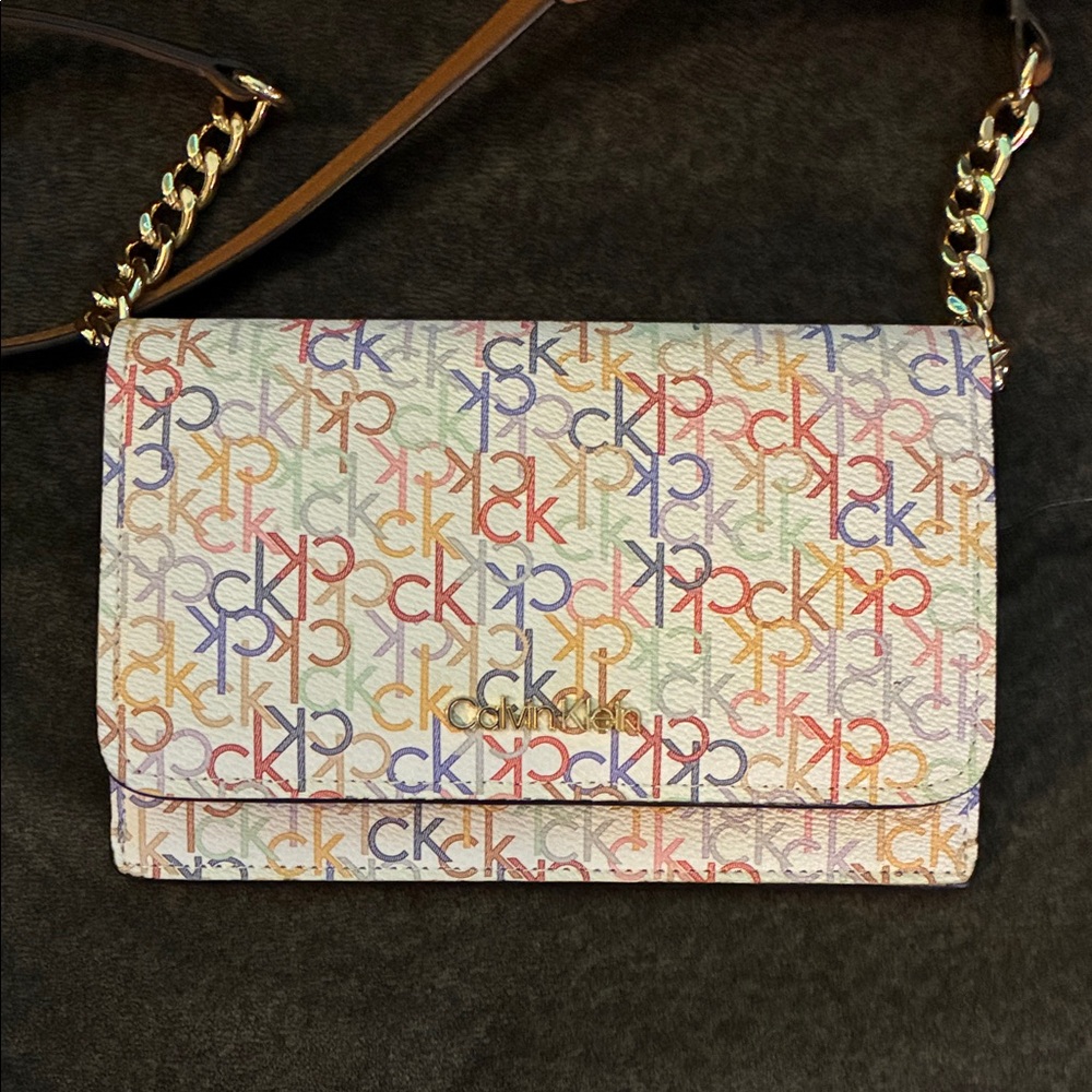 Calvin Klein Multicolor Logo Crossbody Bag
